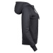 Tee Jays Dámska mikina na zips TJ5436N Dark Grey Solid
