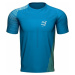 Compressport Performance SS Tshirt M Hawaiian/Primerose Bežecké tričko s krátkym rukávom