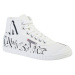 Kawasaki  Graffiti Canvas Boot K202415 1002 White  Módne tenisky Biela