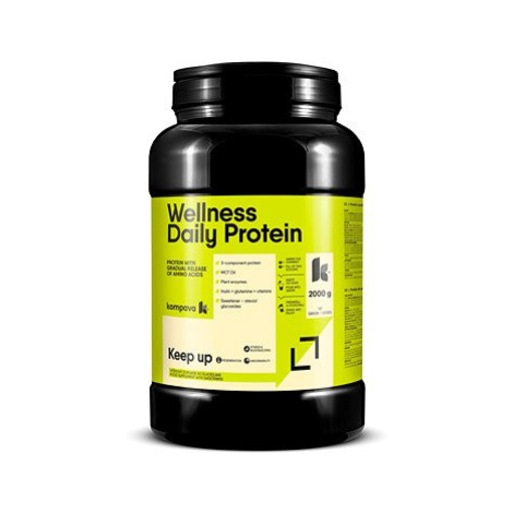 Kompava Wellness Daily Proteín 2 000 g, vanilka