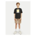 Jack&Jones Junior Tričko Jormarbella 12257641 Čierna Loose Fit