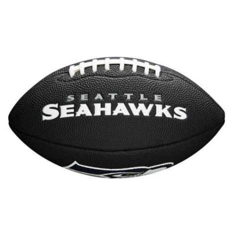 Wilson MINI NFL TEAM SOFT TOUCH FB BL SE Mini lopta na americký futbal, čierna, veľkosť
