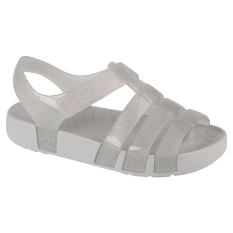 SIVÉ TRBLIETAVÉ SANDÁLE CROCS ISABELLA GLITTER KIDS SANDAL 209836-0IC