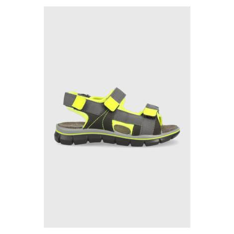 Detské sandále Primigi šedá farba