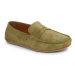 Tommy Hilfiger Mokasíny Casual Hilfiger Suede Driver FM0FM04998 Kaki