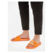 Sandále, papuče pre mužov Calvin Klein Jeans - oranžová