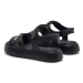 Geox Sandále J Sandal Kodette Gir J45DBI 0003W C9999 D Čierna