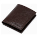 Štýlová peňaženka v hnedej farbe A608