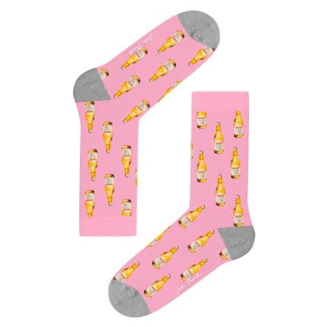 Dámske ponožky John Frank WJFLSFUN72 Farba: Ružová