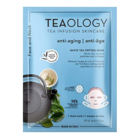 Teaology White Tea maska 21 ml, Peptide Mask