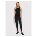 Adidas Top Essentials Yoga Rib HD6748 Čierna Slim Fit