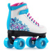 SFR Vision II Children's Quad Skates - White / Blue - UK:2J EU:34 US:M3L4