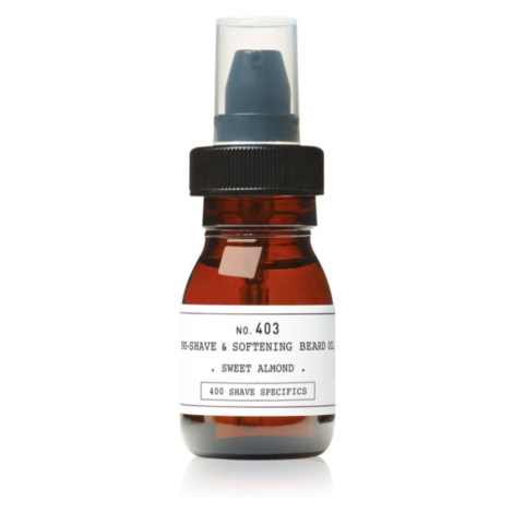 Depot No. 403 Pre-Shave&Softening Beard Oil olej pred holením Sweet Almond