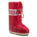 Dámska zimná obuv vysoká MOON BOOT Icon Nylon red