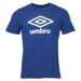 Umbro LARGE LOGO TEE ESSENTIALS Pánske tričko, modrá, veľkosť