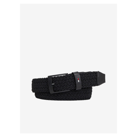 Tommy Hilfiger Adan 3.5 elastic black men's belt - Men