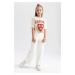 DEFACTO Girls Cargo Pocket Sweatpants