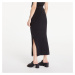 Sukňa Calvin Klein Jeans Soft Ribbed Lyocell Maxi Skirt Black