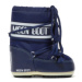 Juniorské vysoké zimné topánky MOON BOOT MB ICON MINI NYLON JR-F003 BLUE