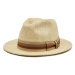 Brixton Klobúk Roma Straw Fedora 11614 Hnedá