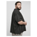 Oversized Henley T-shirt black