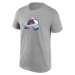 Colorado Avalanche pánske tričko Primary Logo Graphic T-Shirt Sport Gray Heather