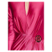 Babylon Koktejlové šaty R_EM0797 Ružová Regular Fit