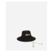 Klobúk Karl Lagerfeld K/Signature Long Brim Hat Black