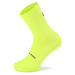 Socks with antibacterial treatment ALPINE PRO COLO neon safety yellow