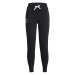 Dámske tepláky UNDER ARMOUR Rival Fleece Crest Joggers-BLK-1373025-001