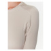 Calvin Klein Každodenné šaty Rib K20K205277 Béžová Slim Fit