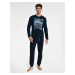 Pyžamo Icicle 40953-59X Námornícka modrá - Henderson