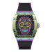 Guess Hodinky Day of The Dead Santa Muerte GW0506G2 Čierna