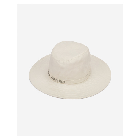 Čiapky, čelenky, klobúky pre ženy KARL LAGERFELD - biela