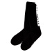 Fck it Intenso dark high cotton socks černá