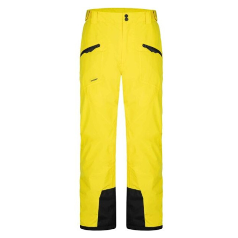 Pánske lyžiarske nohavice Loap ORRY žlté
