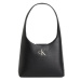 Calvin Klein Jeans Kabelka Minimal Monogram Shoulder Bag T K60K611212 Čierna