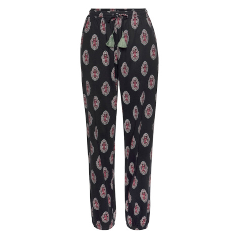 červené dámske háremové nohavice