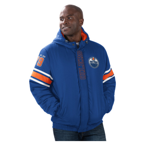 Edmonton Oilers pánska bunda s kapucňou Tight End Winter Jacket