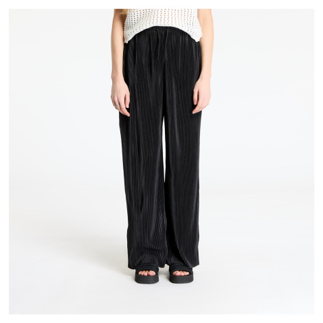 Kalhoty Urban Classics Ladies Plisse Pants Black