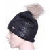 Shimmer dámská zimní čepice barva: černá