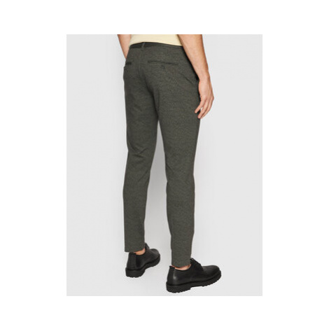 Only & Sons Chino nohavice Mark 22020392 Zelená Tapered Fit