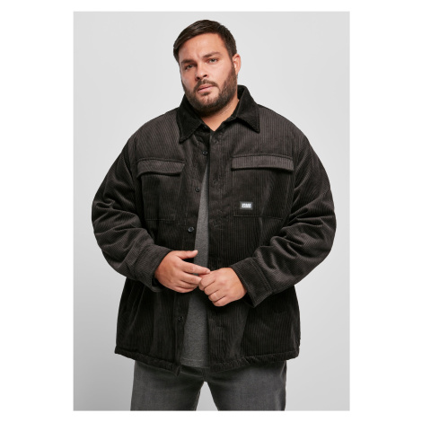 Corduroy jacket black Urban Classics