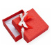 JK Box Červená darčeková krabička s mašličkou GS-5 / A7