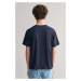 TRIČKO GANT GRAPHIC SCRIPT RELAXED T-SHIRT EVENING BLUE