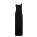 Calvin Klein Jeans  LONG MODAL DRESS  Dlhé šaty Čierna