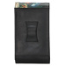 Micmacbags Masterpiece dámska kožená crossbody taška na mobil - čierna