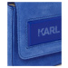 Kabelka Karl Lagerfeld K/Essential K Sm Flap Shb Sued Modrá