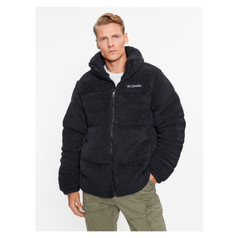 Columbia Vatovaná bunda Puffect™ Sherpa Jacket Čierna Regular Fit