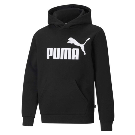 Puma ESSENTIALS BIG LOGO HOODIE Chlapčenská mikina, čierna, veľkosť